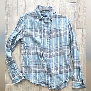 POLO RALPH LAUREN BUTTON DOWN PLAID SHIRT